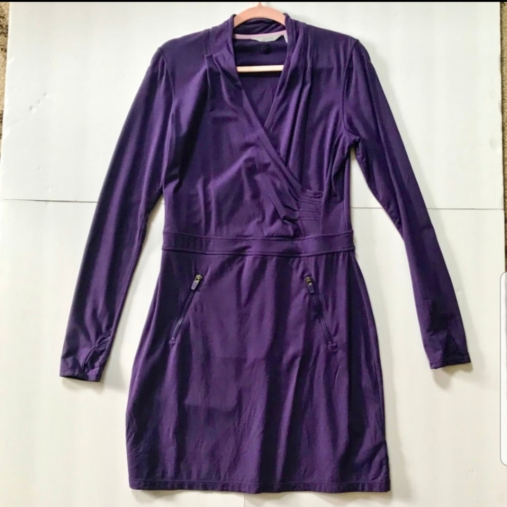 Athleta long sleeve dress EUC